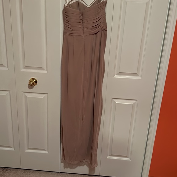 Strapless, Sweetheart Neckline Bridesmaid Dress - Picture 2 of 2